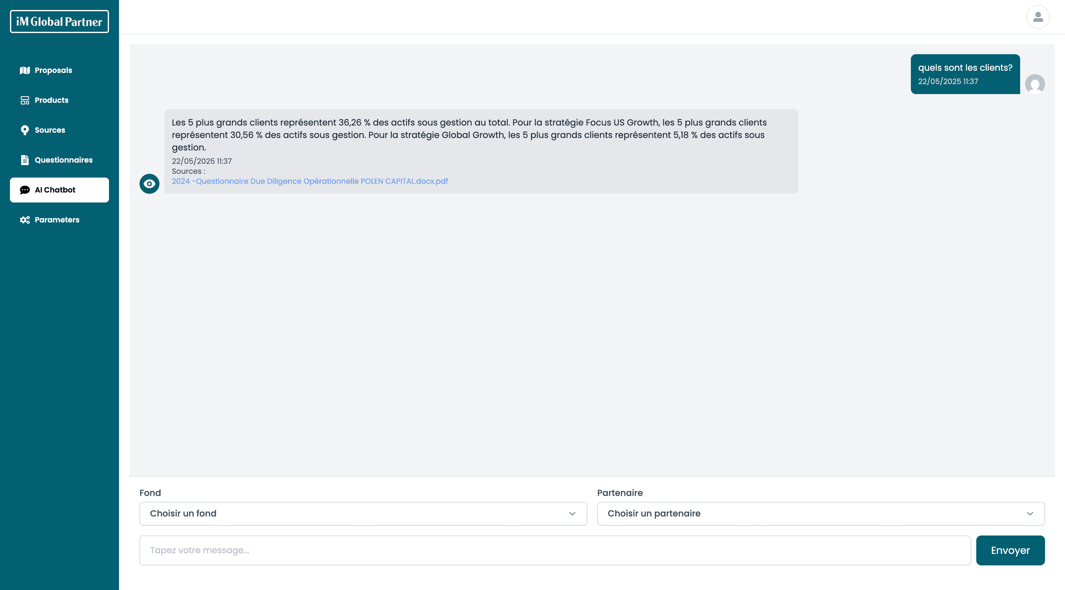 iM Global Partner ML Scoring