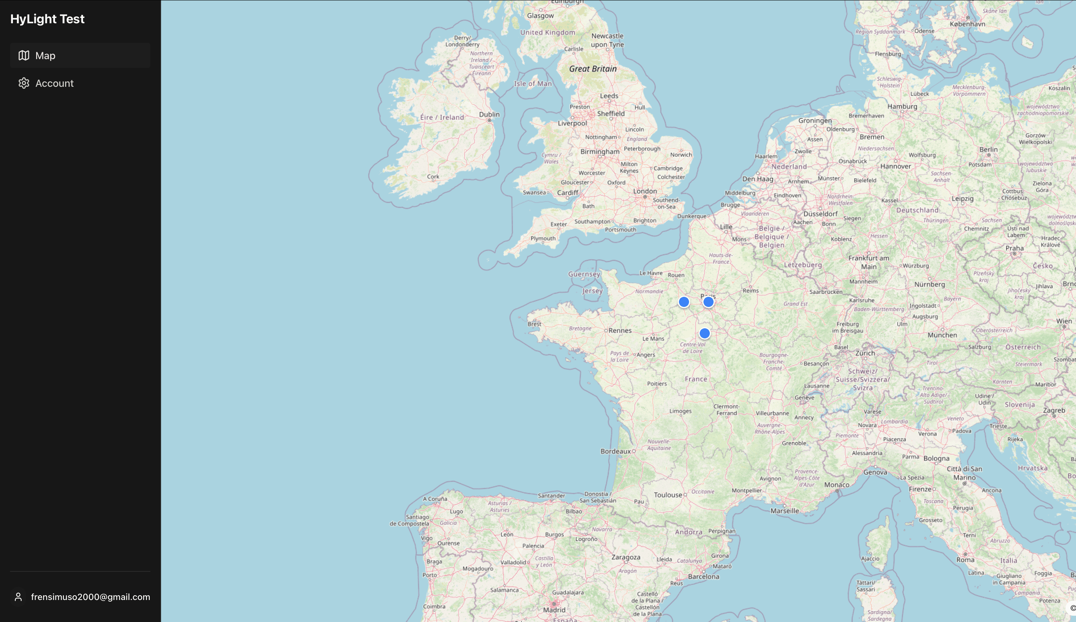 Pictures on Map - Image Upload and Details