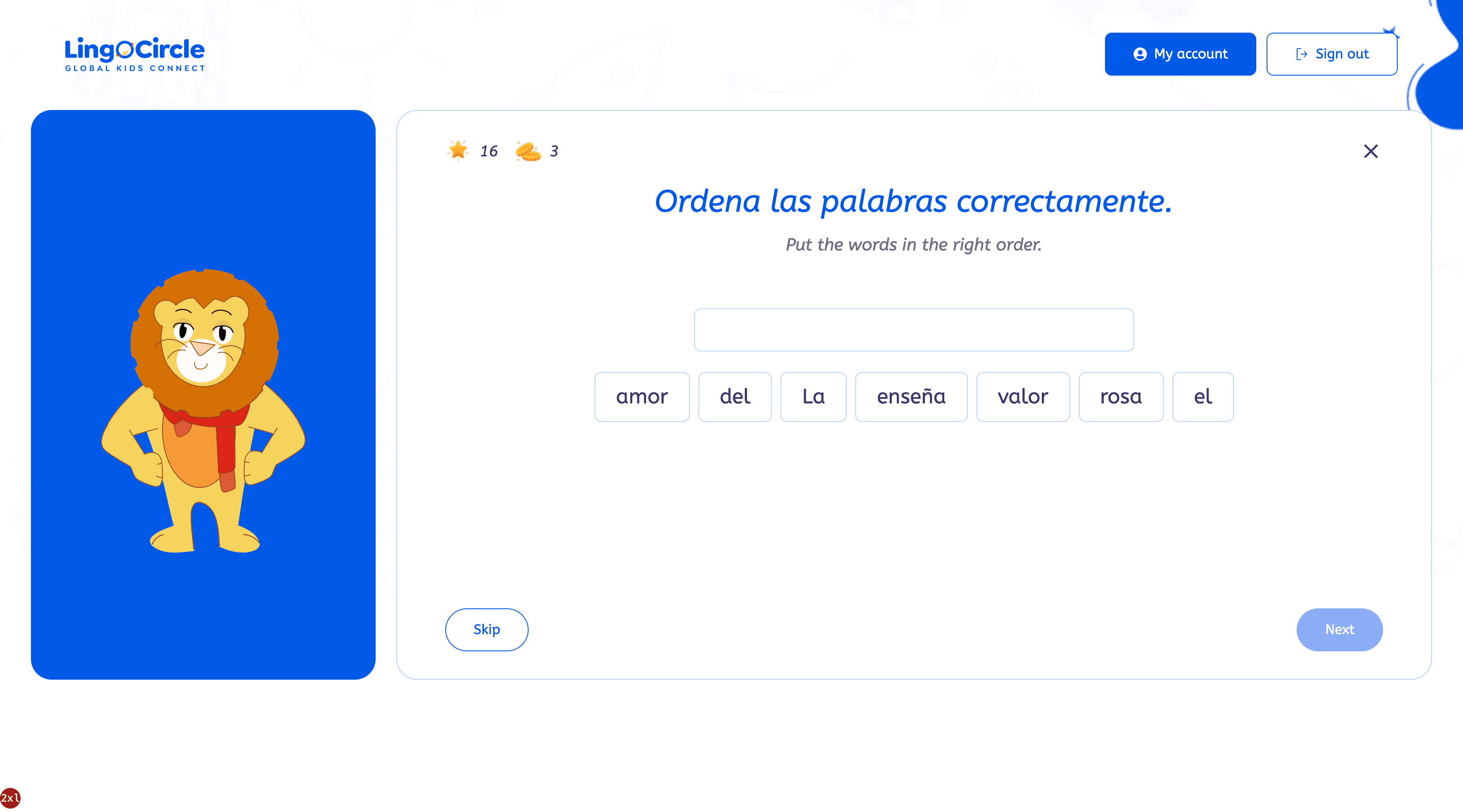 Lingocircle Interactive Lessons