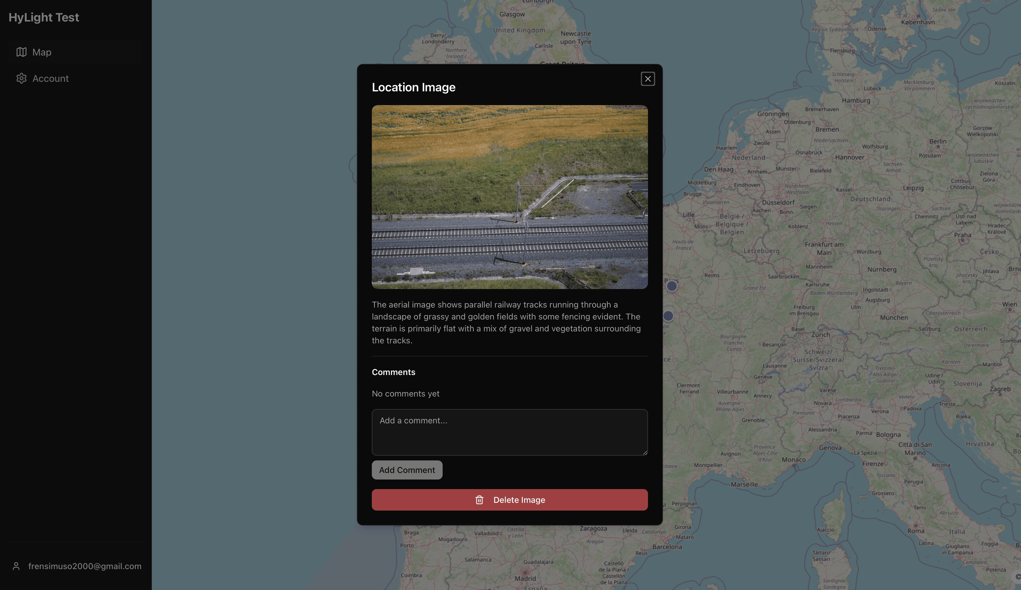 Pictures on Map - Map View with Markers