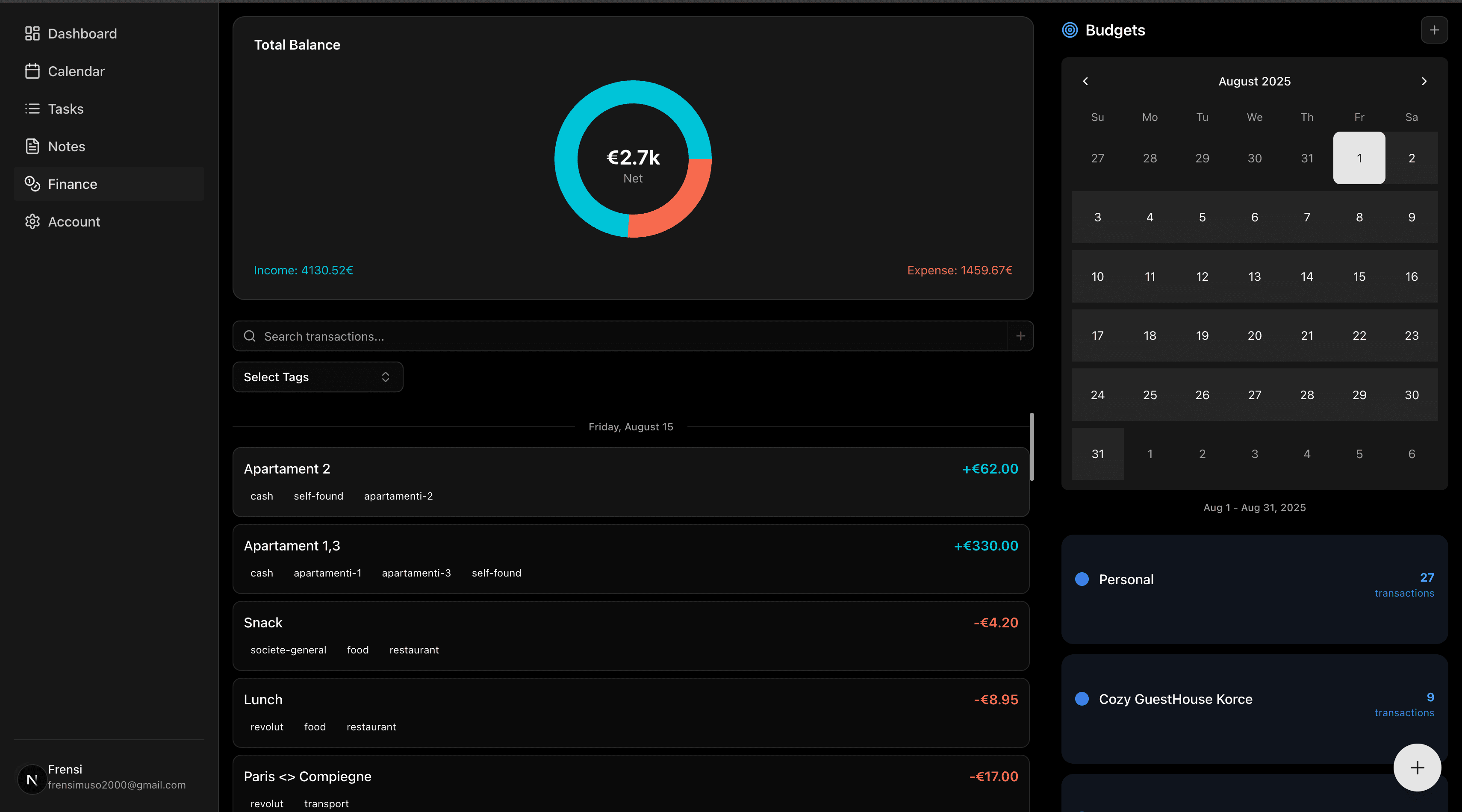 AI Assistant Calendar Integration