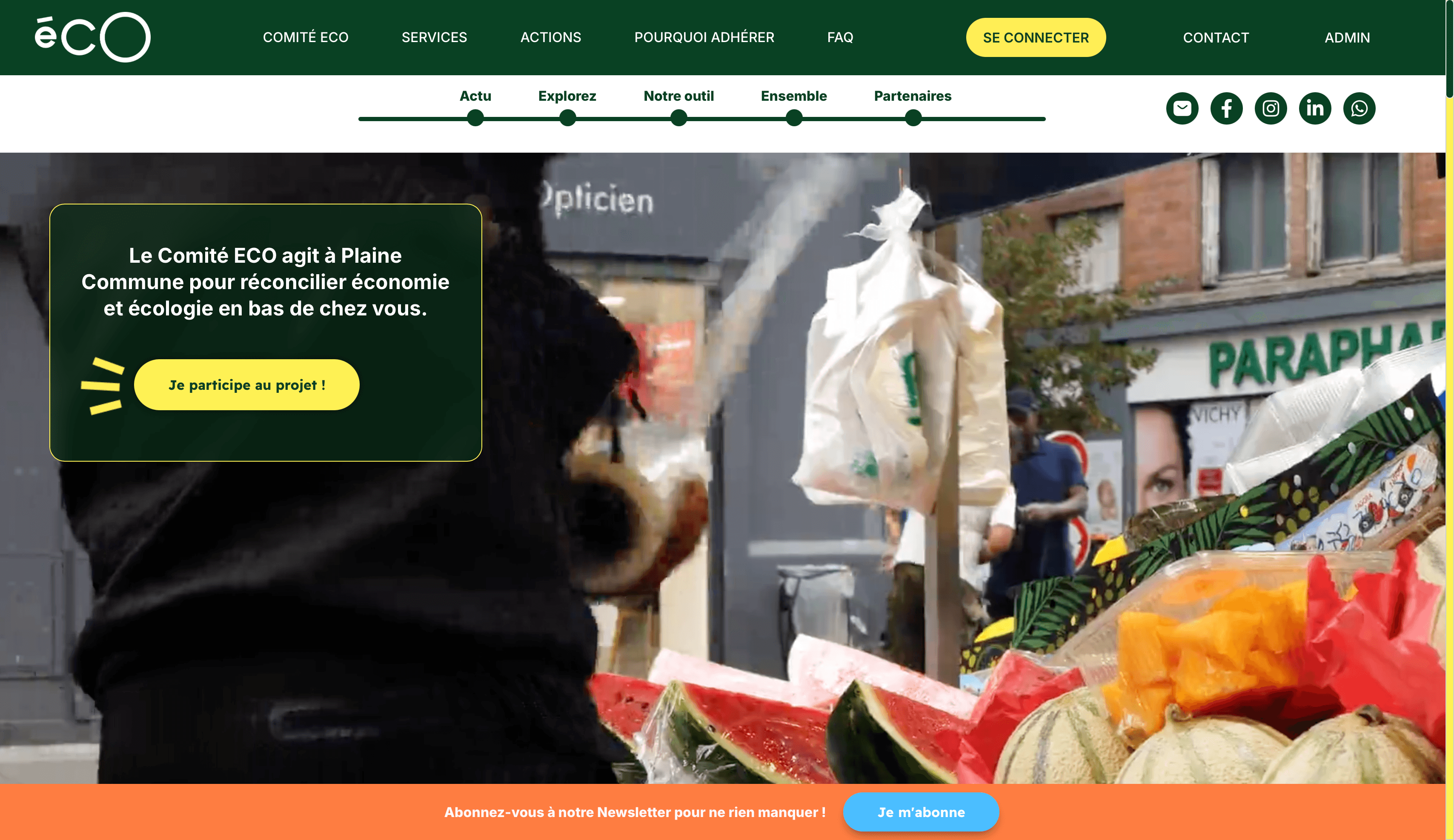 Ithake Climate App Dashboard