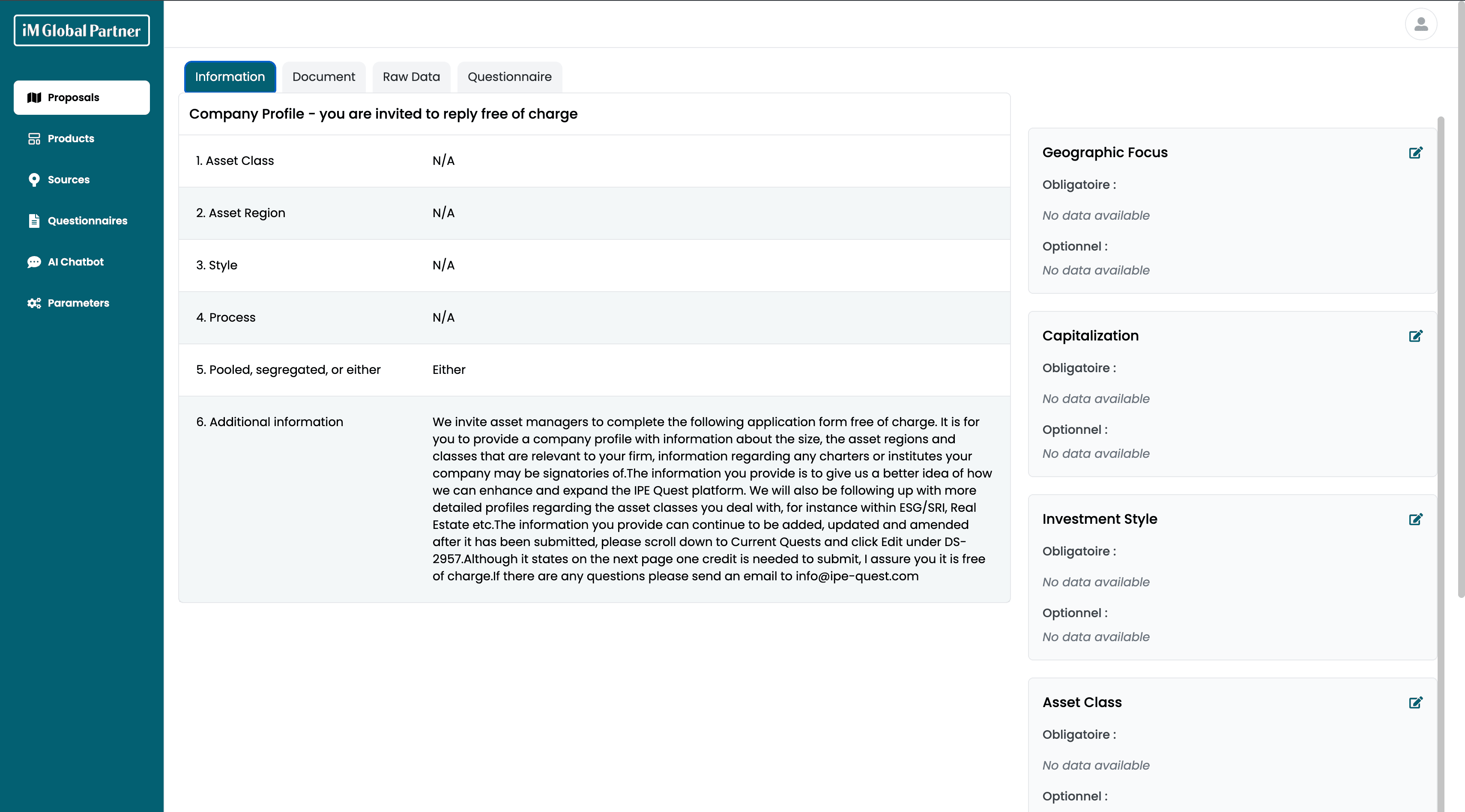 iM Global Partner ML Scoring